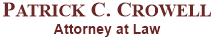 Patrick C. Crowell, P.A. Logo
